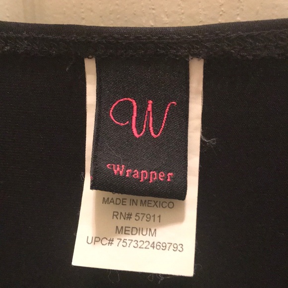 Black (light shimmer) formal top - Picture 3 of 3